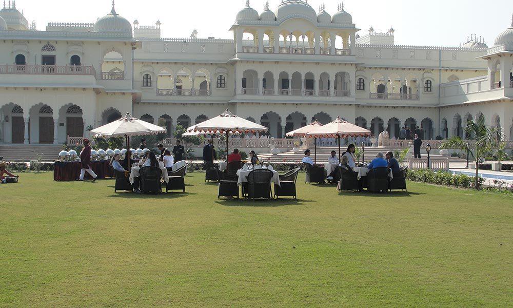 Laxmi Vilas Palace Bharatpur Exterior foto